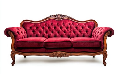 modern style beautiful sofa isolated stock photo on white background 