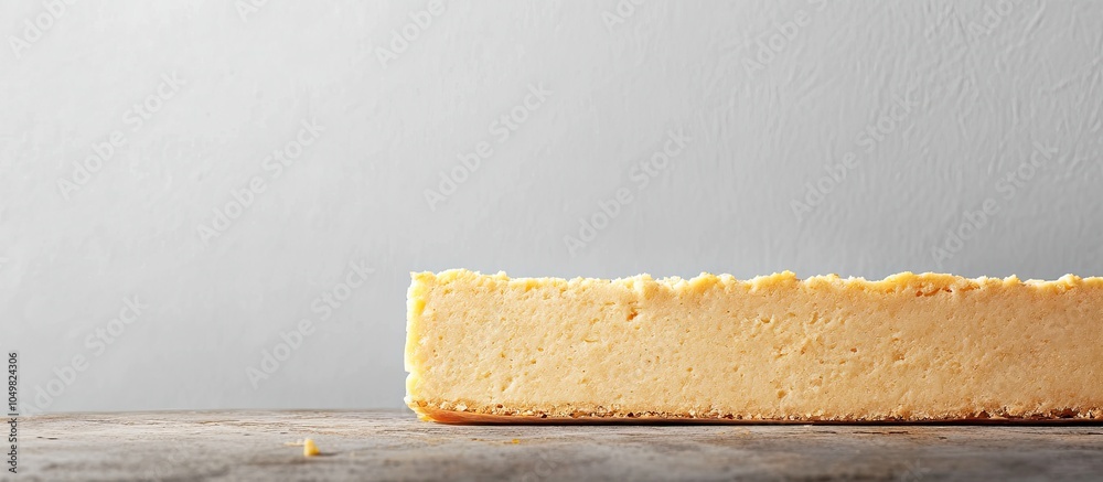 Poster Row of fermented soybean cake. with copy space image. Place for adding text or design