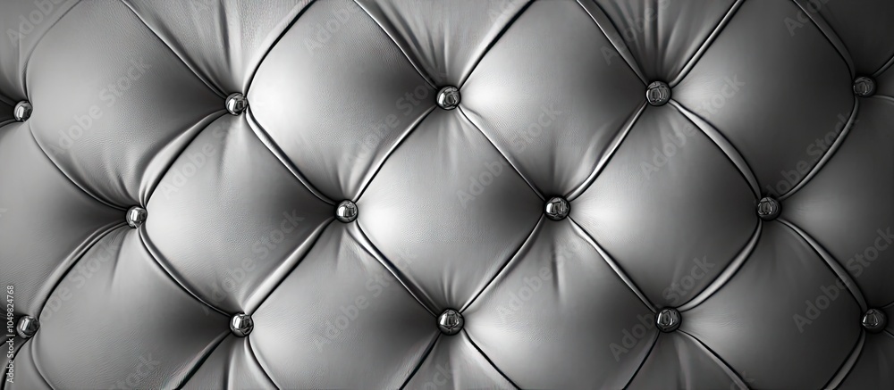 Poster Gray Leather Texture Wall Covering. with copy space image. Place for adding text or design