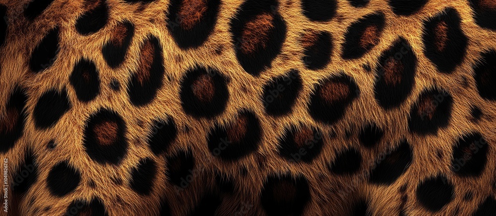 Fototapete leopard skin. with copy space image. place for adding text or design