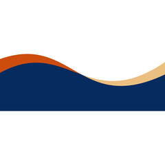 Business Wave Footer