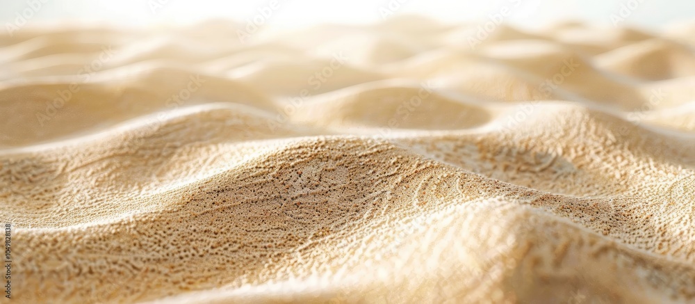 Poster nature concept sand from a beach or desert as a backdrop copy space