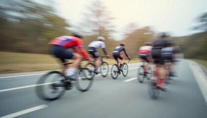  Racing through the countryside the thrill of the chase