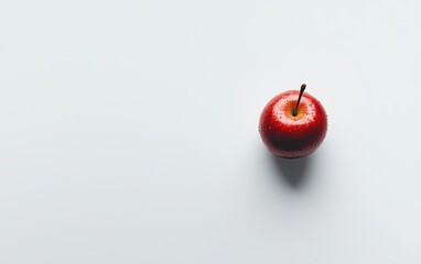 apple on a clean white background