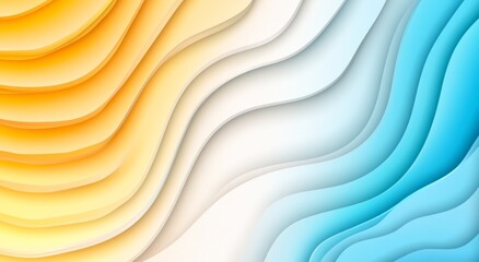 Obraz premium Abstract Background with Curved Lines and Soft Glow