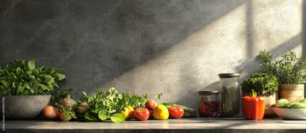 Leinwandbilder fresh produce. with copy space image. place for adding text or design