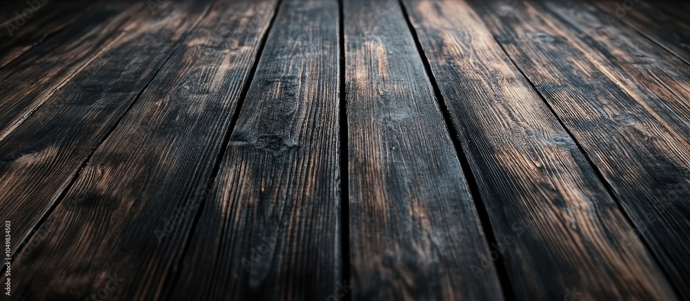Aufkleber dark wood background perfect for text and copy space