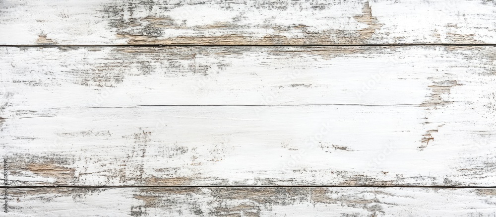 Leinwandbilder white painted distressed wood texture background. with copy space image. place for adding text or de