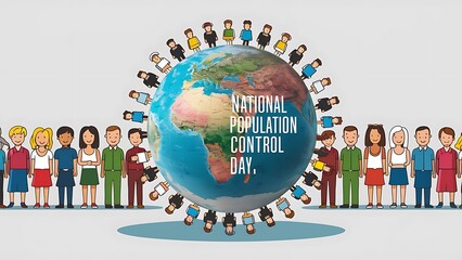 National Population Control Day,  illustrating Art 