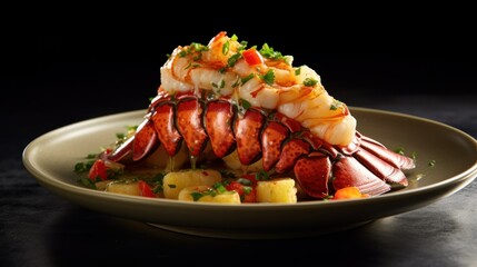 Lobster Tail with Gnocchi