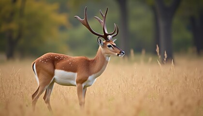 Obraz premium Wild beauty in the golden field