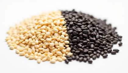 Fototapeta premium A trio of contrasting grains