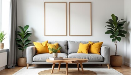  Modern Living Room with Minimalist Aesthetic