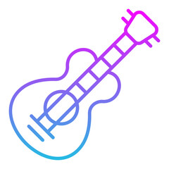 Naklejka premium Guitar Icon