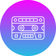 Obraz premium Cassette Icon