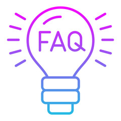 Fototapeta premium Lightbulb Icon