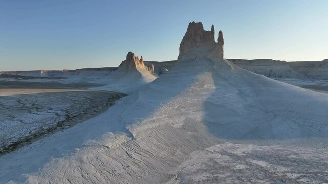 Kazakhstan. Mangistau. Ustyurt Plateau. Boszhira tract.