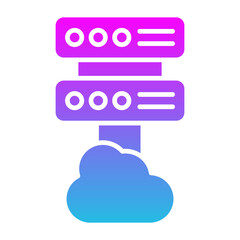 Cloud Server Icon