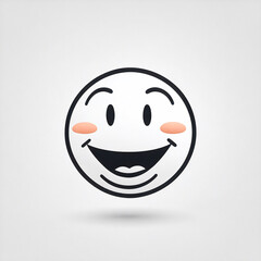 Fototapeta premium happy smiley face