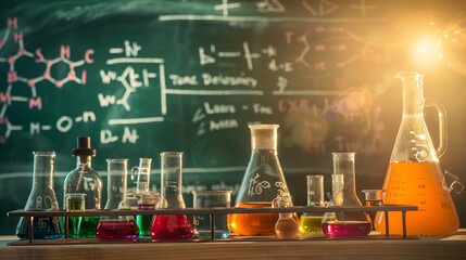 The Intersection of Chemistry Education and World Science Day, How Colorful Test Tubes and Engaging Experiments Ignite a Passion for Science in Students.
