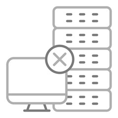 Fototapeta premium Connection Error Icon