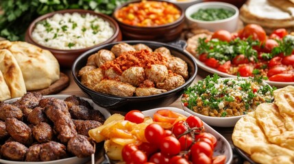 Vibrant Eastern Food Traditions with Creative Plating