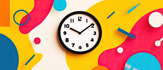 Colorful Promotional Banner Design for Flash Sale