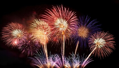 fireworks on black background - stock videos & royalty-free footage