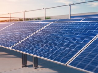 Solar Panel Array for Sustainable Energy Production