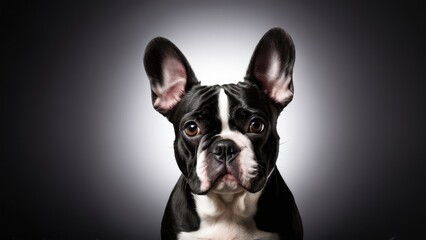 Fototapeta premium Frenchton. French Bulldog