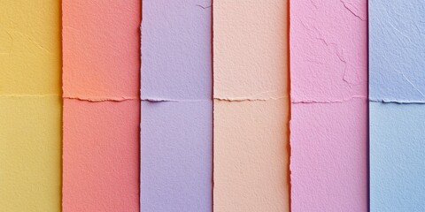 Fototapeta premium purple pink yellow vertical stripes background in pastel tones 