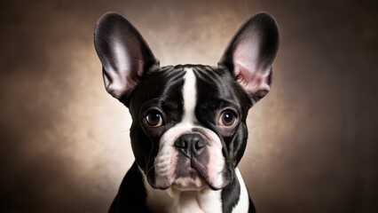 Fototapeta premium Frenchton. French Bulldog