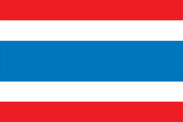 Obraz premium Flag of thailand