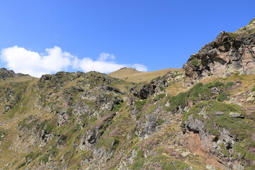 the landscape around the Mirador Solar de Tristaina, Ordino Arcalis, Andorra
