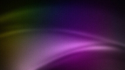 Abstract gradient background featuring soft transitions of green, purple, and black hues with a grainy texture, perfect for 4K wallpapers and creative backdrops