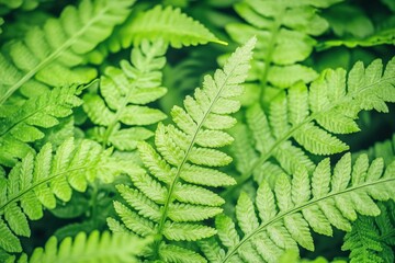 Green leaf macro close-up - generative ai. Beautiful simple AI generated image