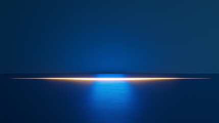 Light table on blue background