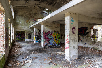 Verfallene Fabrik