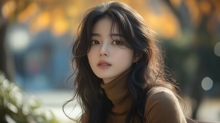 美女,女性,美しい, 顔, モデル,日本,韓国,中国,アジア,カフェ,ファッション