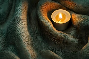 simple burlap curtain background with subtle earthy shades, providing a versatile backdrop for nature-inspired stock images and farmhouse-style designs