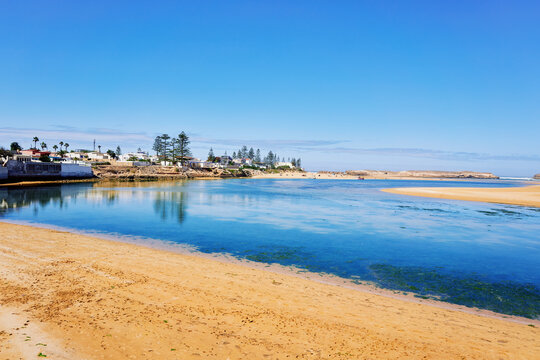 view of Oualidia city of Morocco