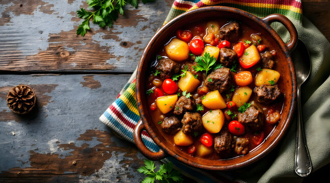 Cuban Lamb Stew with Vegetables (Chilindr&oacute;n de Carnero)