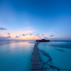 Obraz premium Maldives island