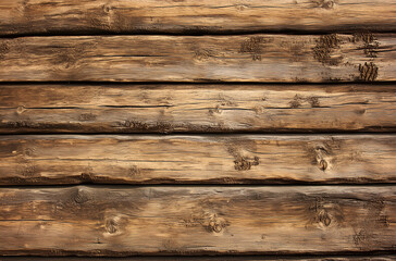 Naklejka premium Old wooden planks texture. Close-up of soft wood grain texture, in style of Scandinavian design. Warm tones, natural lighting. Gentle shadows, rustic, organic, smooth background.
