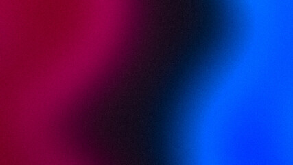 Abstract purple blue red color grainy gradient backdrop design. Elegant multicolored noisy, vibrant, bright, shine, glowing gradient, website header, poster, banner, cover