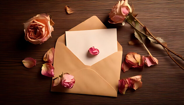 sending goodbye note envelope dry roses simple yet meaningful way end relationship