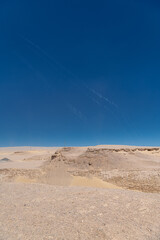 Geomorphology of Yadan, Qinghai, China along the Qinghai-Xinjiang national highway