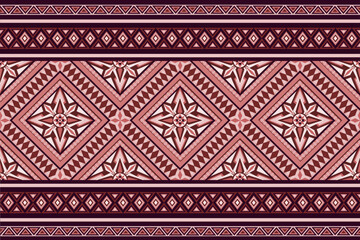 Beautiful fabric flower pattern