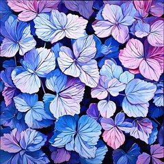 Fototapeta premium beautiful flower natural view element in a magical atmosphere