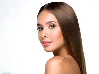 Naklejka premium woman AI photo.